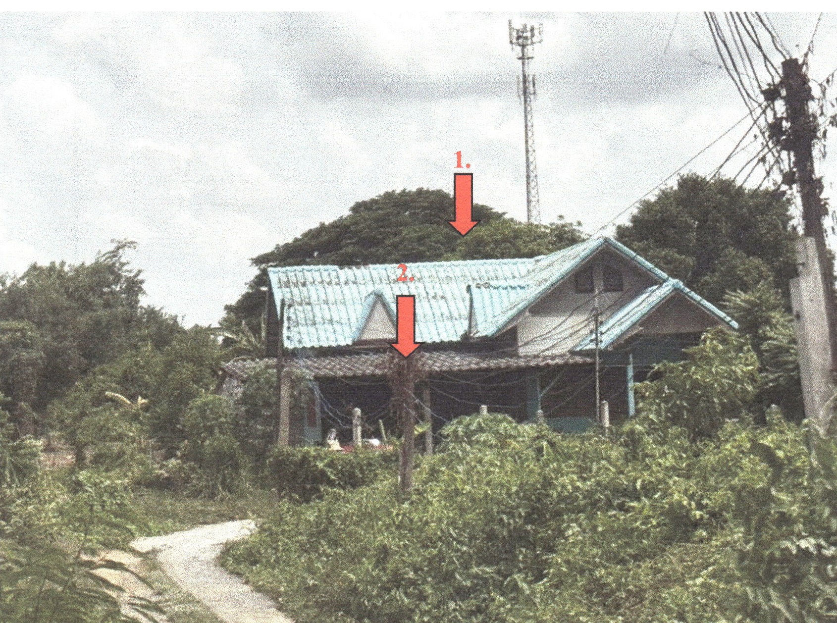 รูปที่ดินพร้อมสิ่งปลูกสร้าง บ้านแห เมืองอ่างทอง อ่างทอง