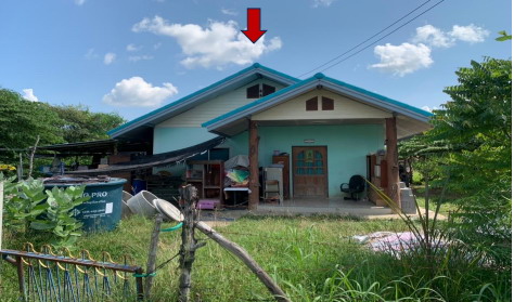 รูปที่ดินพร้อมสิ่งปลูกสร้าง ลาดหญ้า เมืองกาญจนบุรี กาญจนบุรี
