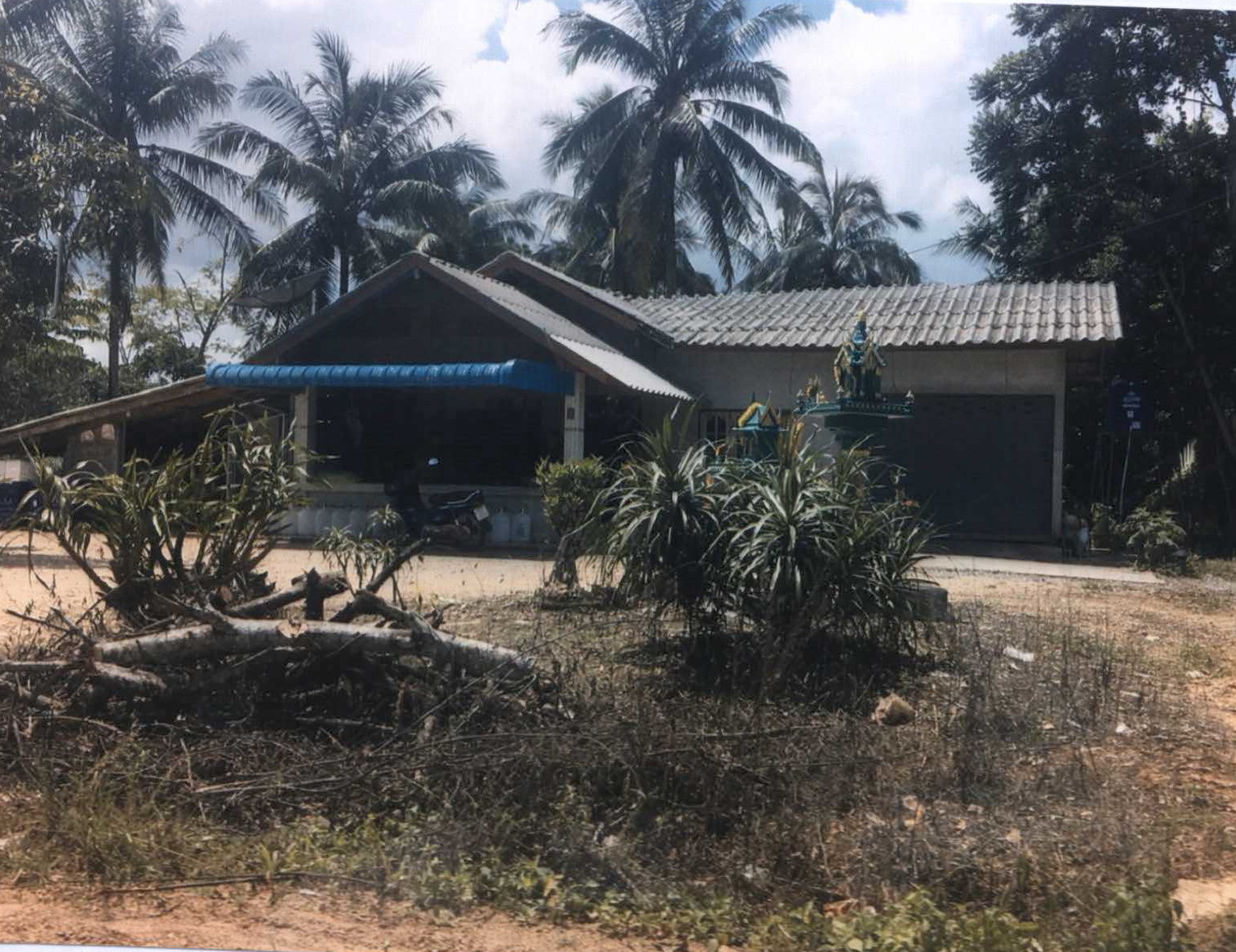 รูปที่ดินพร้อมสิ่งปลูกสร้าง บ้านลำนาว บางขัน นครศรีธรรมราช