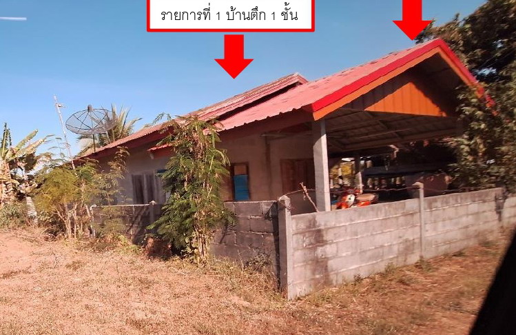 รูปที่ดินพร้อมสิ่งปลูกสร้าง แร่ พังโคน สกลนคร