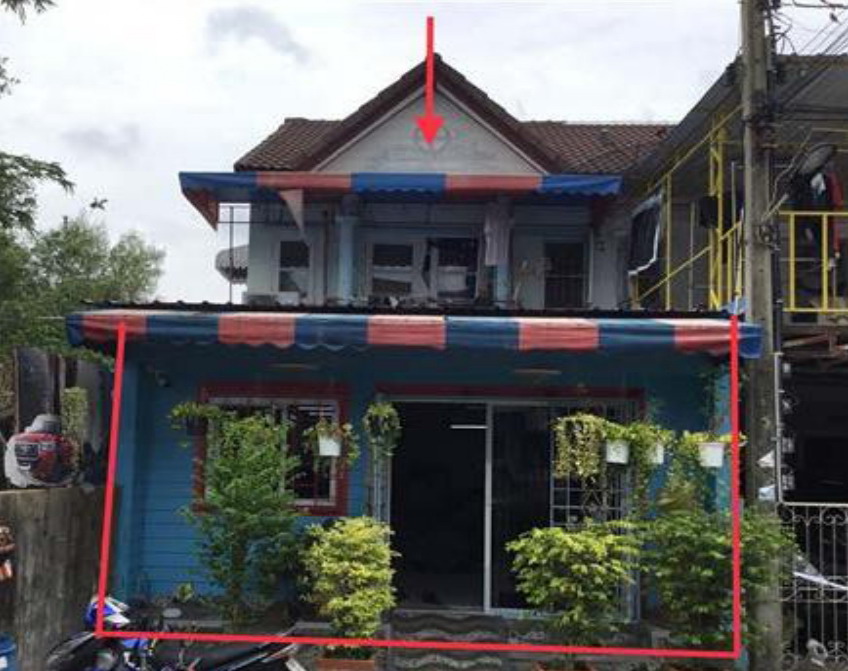 รูปที่ดินพร้อมสิ่งปลูกสร้าง ท้ายบ้าน เมืองสมุทรปราการ สมุทรปราการ