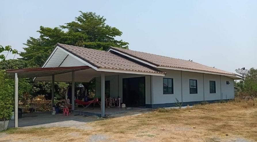 รูปที่ดินพร้อมสิ่งปลูกสร้าง สระลงเรือ ห้วยกระเจา กาญจนบุรี