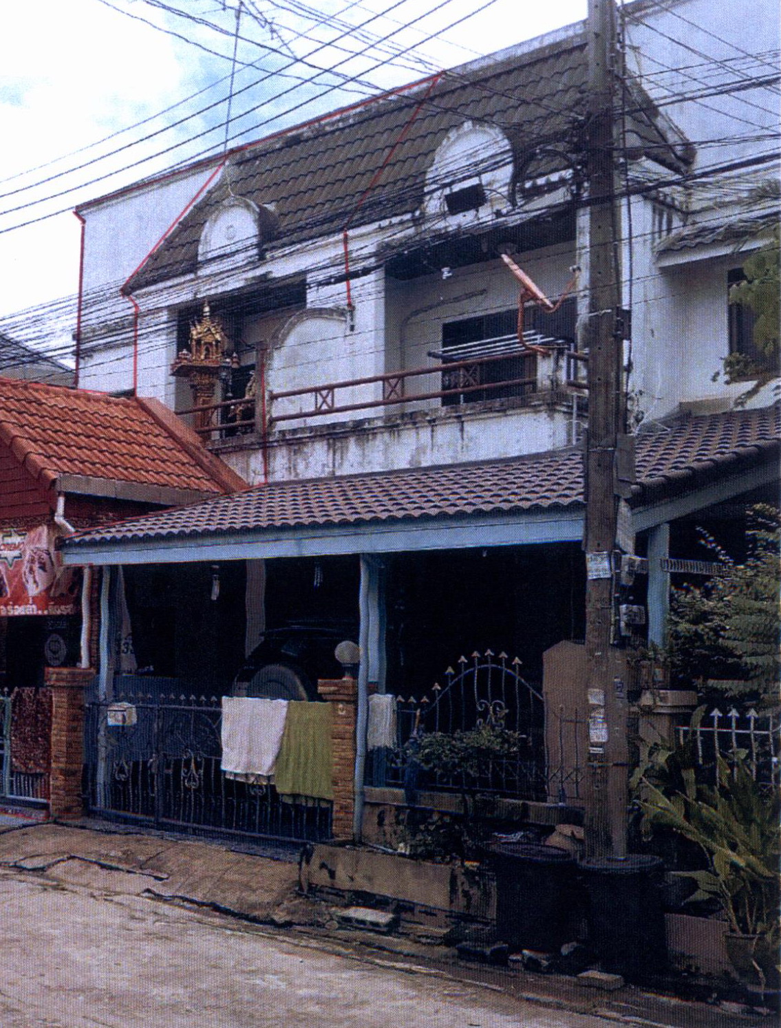 รูปที่ดินพร้อมสิ่งปลูกสร้าง บางเดื่อ เมืองปทุมธานี ปทุมธานี
