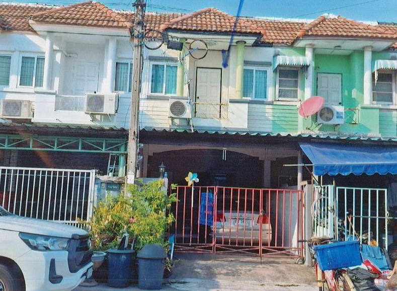 รูปที่ดินพร้อมสิ่งปลูกสร้าง บ้านกระแชง(บ้านกระแชงมอญ) สามโคก ปทุมธานี