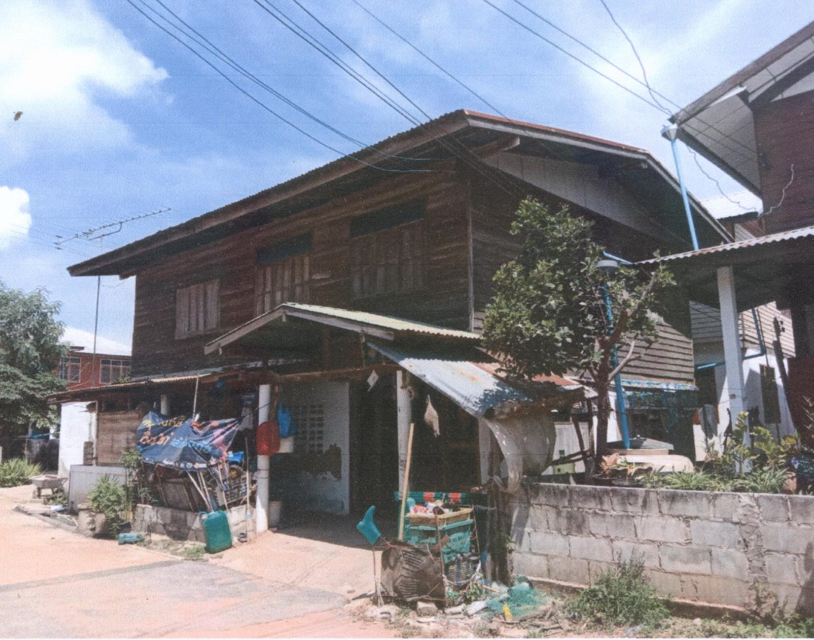 รูปที่ดินพร้อมสิ่งปลูกสร้าง โนนแดง บ้านไผ่ ขอนแก่น