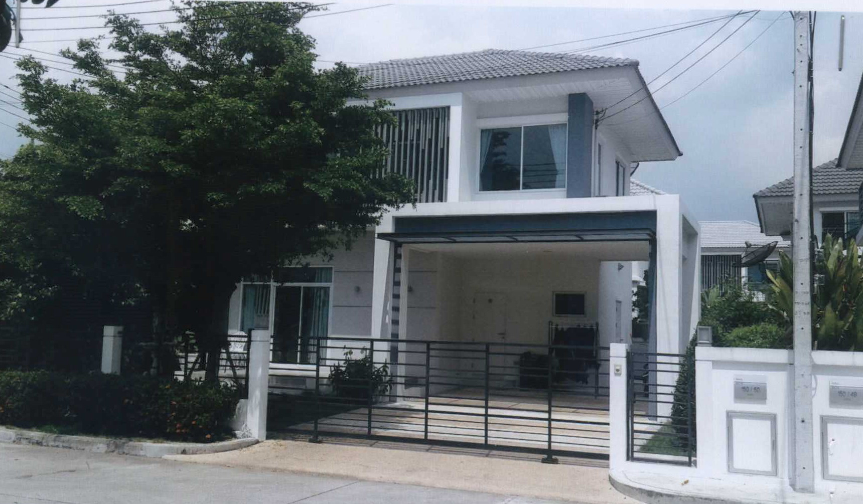 รูปที่ดินพร้อมสิ่งปลูกสร้าง บ้านกลาง เมืองปทุมธานี ปทุมธานี