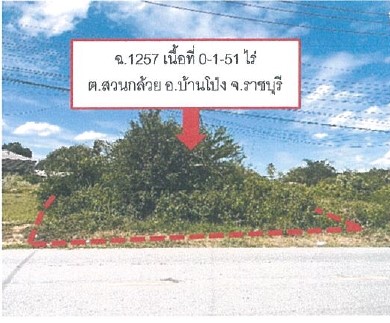 รูปที่ดินว่างเปล่า สวนกล้วย บ้านโป่ง ราชบุรี