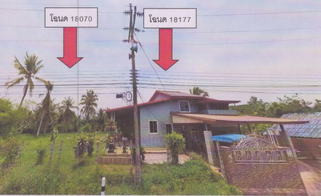 รูปที่ดินพร้อมสิ่งปลูกสร้าง ท่าบอน ระโนด สงขลา