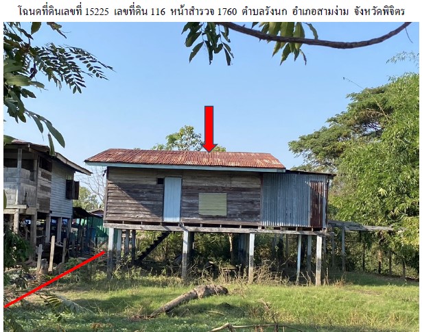 รูปที่ดินพร้อมสิ่งปลูกสร้าง รังนก สามง่าม พิจิตร
