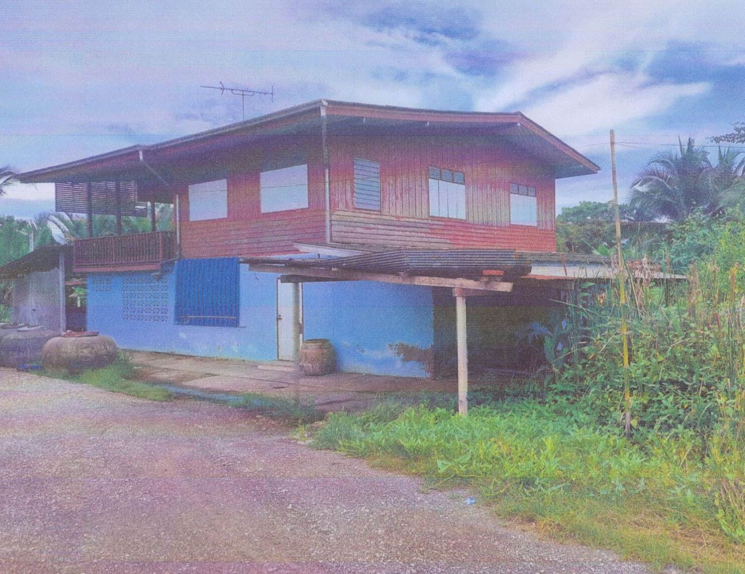 รูปที่ดินพร้อมสิ่งปลูกสร้าง นางตะเคียน (บ้านปรก)แม่กลอง สมุทรสงคราม