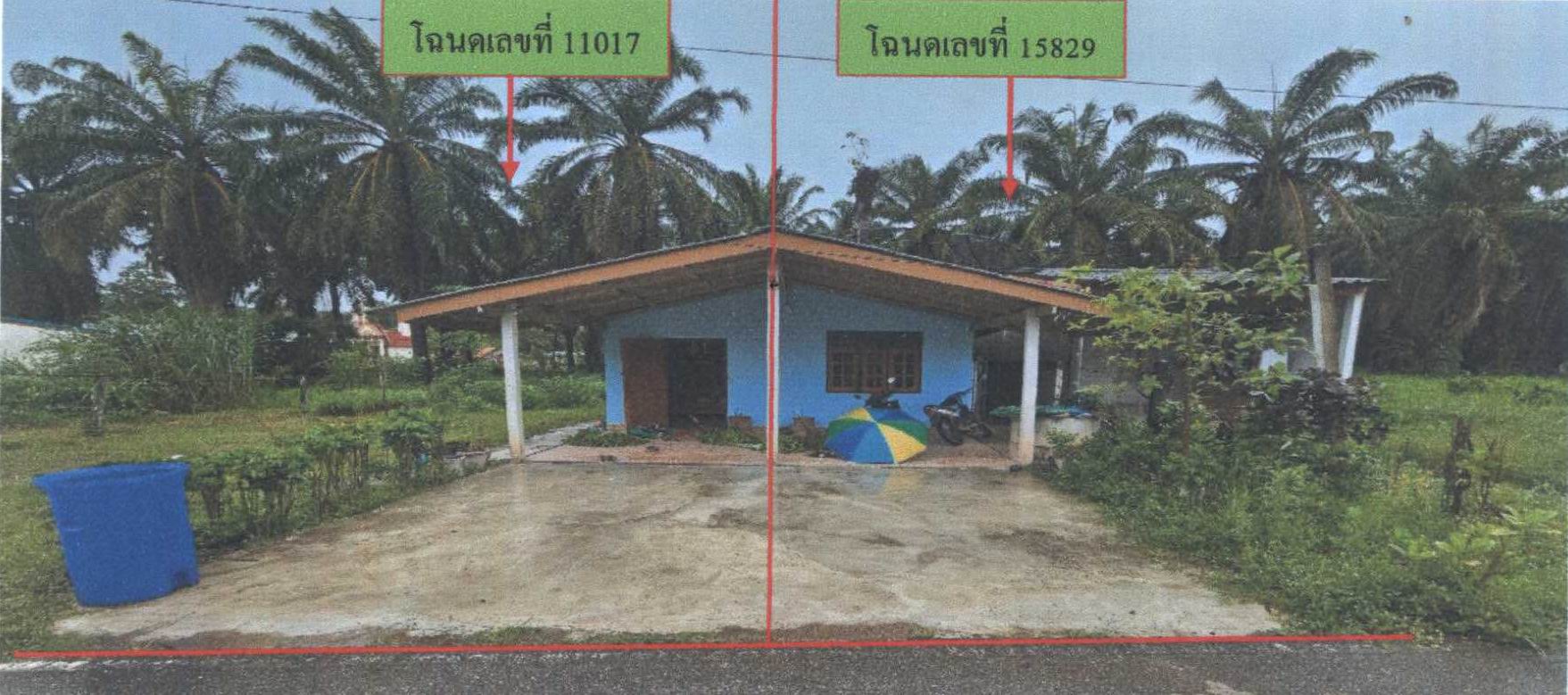 รูปที่ดินพร้อมสิ่งปลูกสร้าง บ้านส้อง เวียงสระ สุราษฎร์ธานี