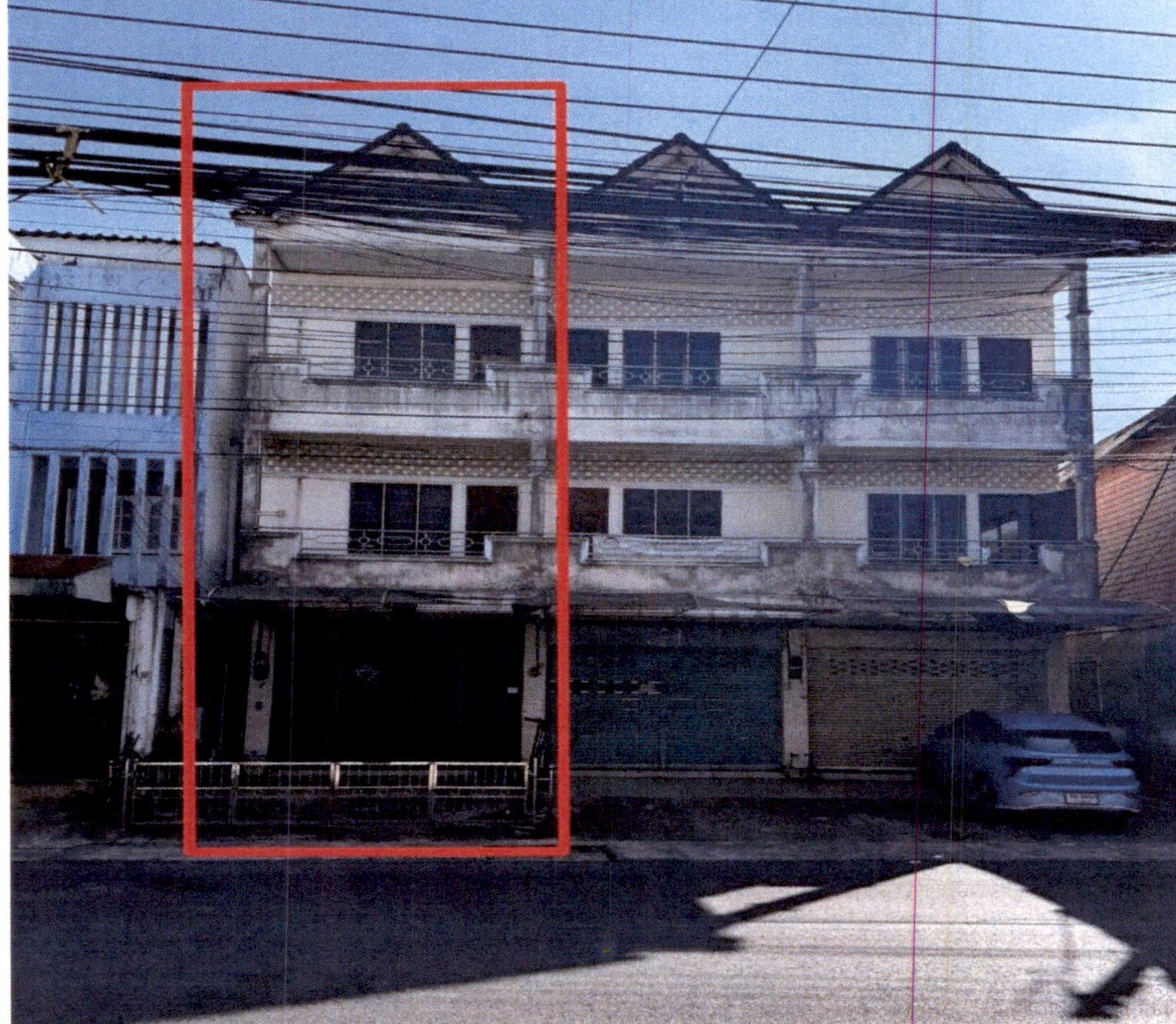 รูปที่ดินพร้อมสิ่งปลูกสร้าง ตลาด เมืองสุราษฎร์ธานี สุราษฎร์ธานี