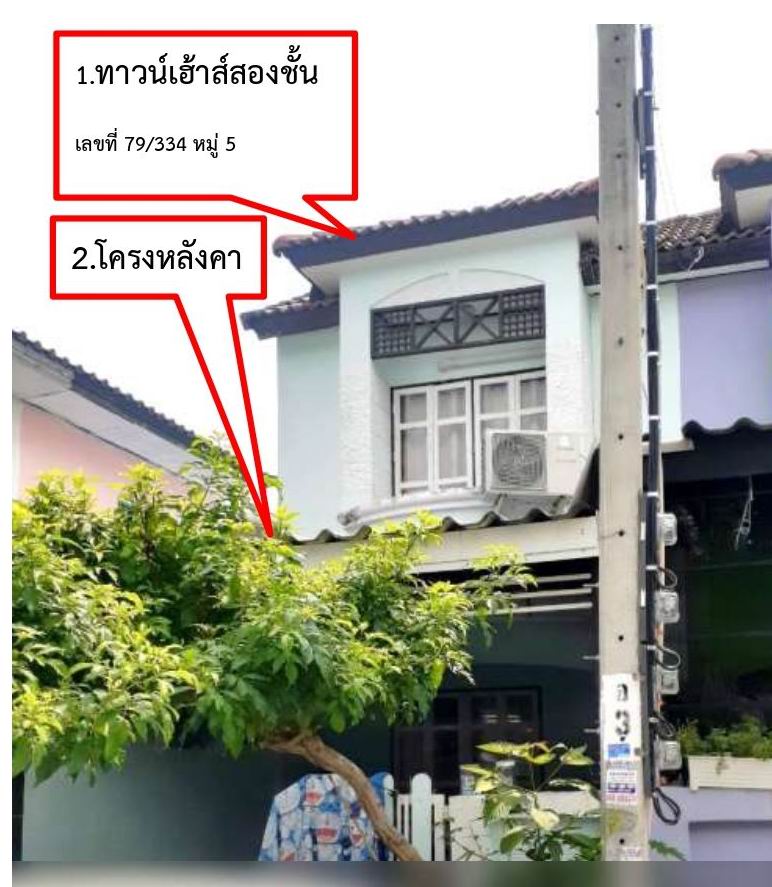รูปที่ดินพร้อมสิ่งปลูกสร้าง ไทรน้อย ไทรน้อย นนทบุรี