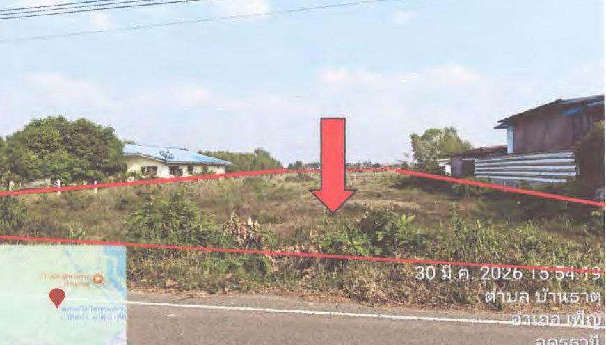 รูปที่ดินว่างเปล่า บ้านธาตุ เพ็ญ อุดรธานี