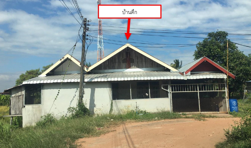 รูปที่ดินพร้อมสิ่งปลูกสร้าง โพนทอง เสนางคนิคม อำนาจเจริญ