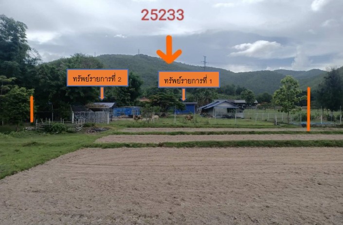 รูปที่ดินพร้อมสิ่งปลูกสร้าง ทาสบเส้า แม่ทา ลำพูน