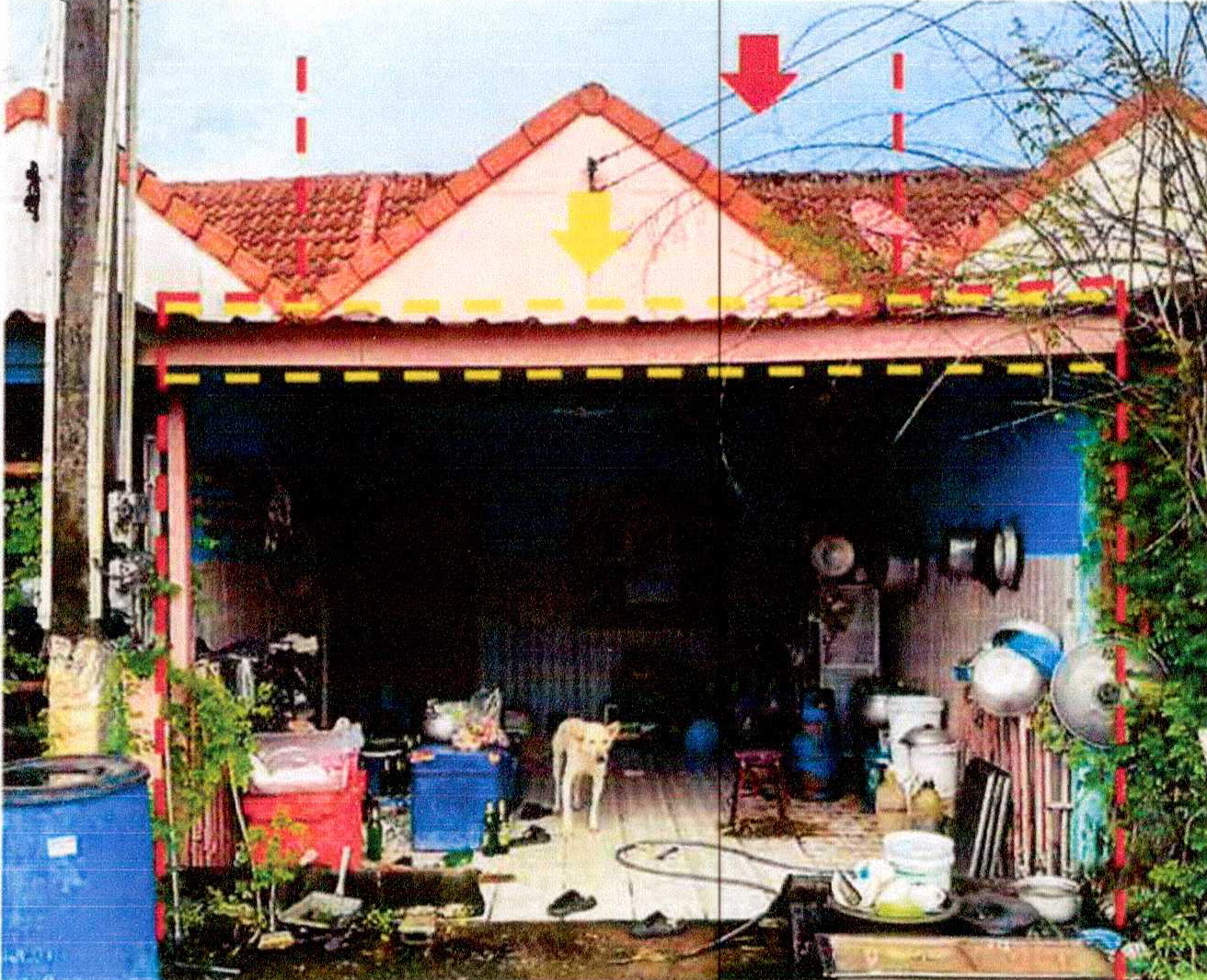 รูปที่ดินพร้อมสิ่งปลูกสร้าง หน้าพระธาตุ พนัสนิคม ชลบุรี