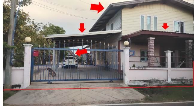รูปที่ดินพร้อมสิ่งปลูกสร้าง ห้วยราช ห้วยราช บุรีรัมย์
