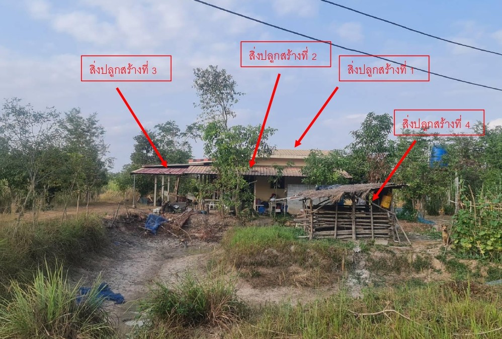 รูปที่ดินพร้อมสิ่งปลูกสร้าง ต้นผึ้ง พังโคน สกลนคร