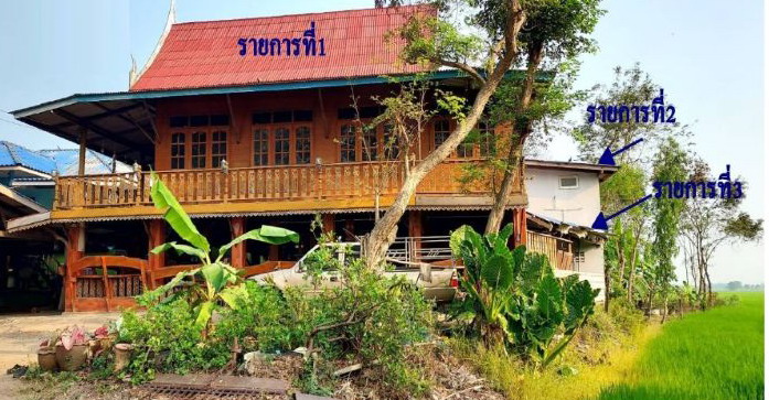 รูปที่ดินพร้อมสิ่งปลูกสร้าง บ้านกลึง บางไทร พระนครศรีอยุธยา