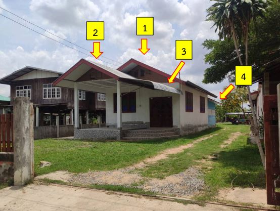 รูปที่ดินพร้อมสิ่งปลูกสร้าง คูเมือง เมืองสรวง ร้อยเอ็ด