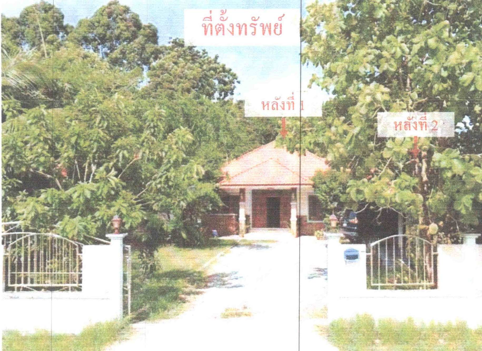 รูปที่ดินพร้อมสิ่งปลูกสร้าง โคกชะงาย เมืองพัทลุง พัทลุง