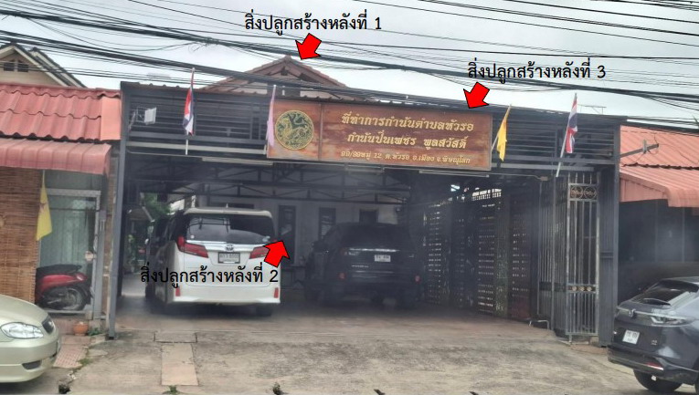 รูปที่ดินพร้อมสิ่งปลูกสร้าง หัวรอ เมืองพิษณุโลก พิษณุโลก