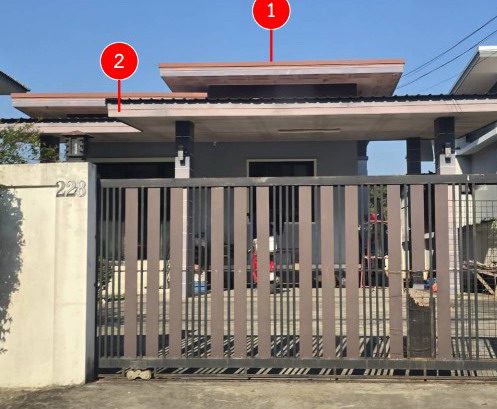 รูปที่ดินพร้อมสิ่งปลูกสร้าง ท่าทอง เมืองพิษณุโลก พิษณุโลก