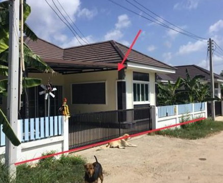 รูปที่ดินพร้อมสิ่งปลูกสร้าง หนองแหน พนมสารคาม ฉะเชิงเทรา