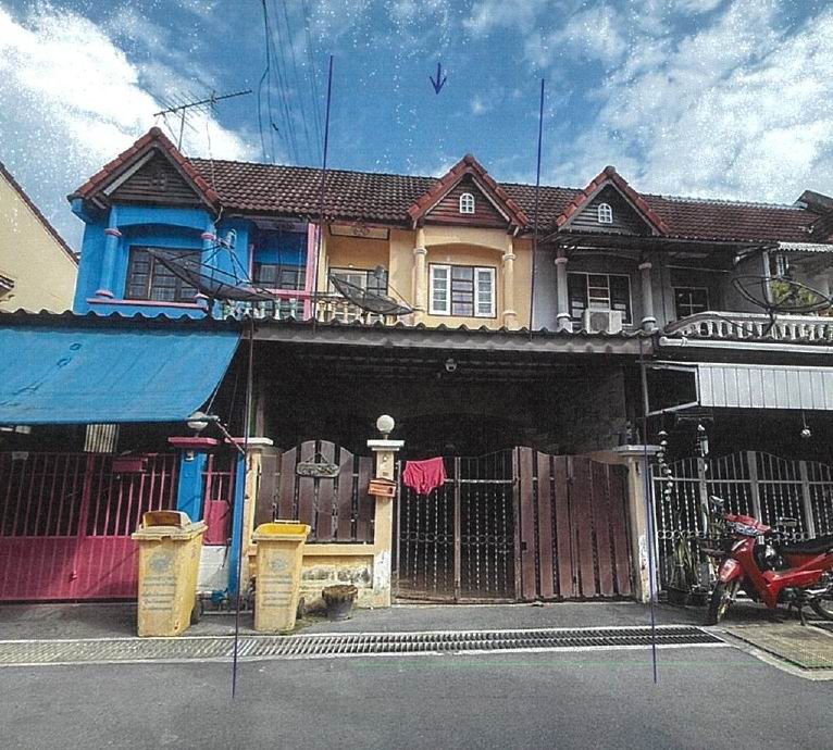 รูปที่ดินพร้อมสิ่งปลูกสร้าง บางพูด(บ้านอ้อย) ปากเกร็ด(ตลาดขวัญ) นนทบุรี