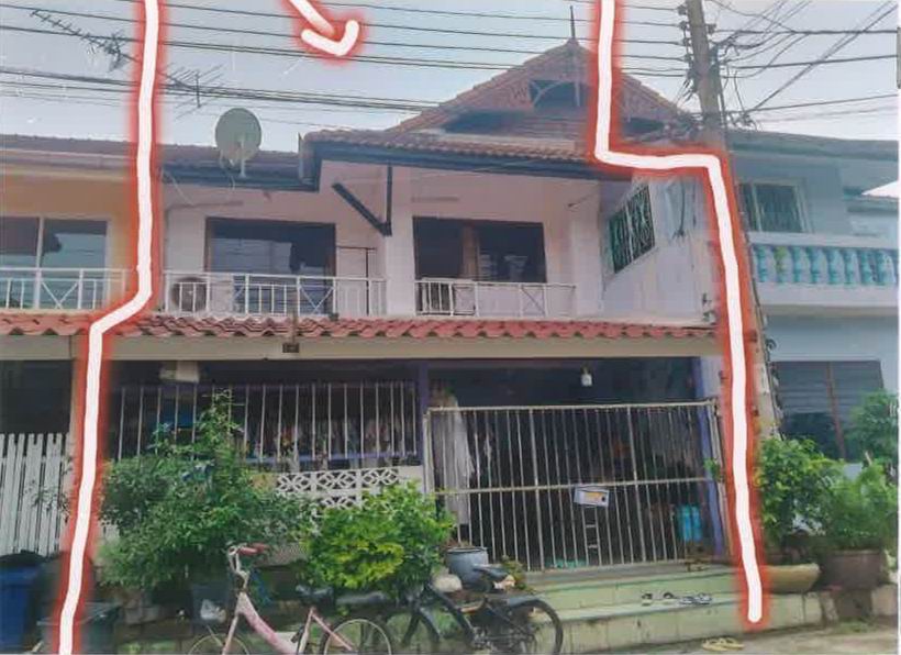 รูปที่ดินพร้อมสิ่งปลูกสร้าง บางคูรัด บางบัวทอง นนทบุรี