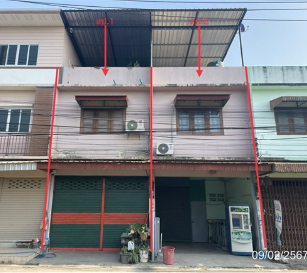 รูปที่ดินพร้อมสิ่งปลูกสร้าง ในเมือง เมืองกำแพงเพชร กำแพงเพชร