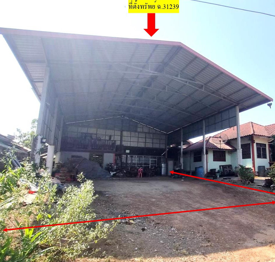 รูปที่ดินพร้อมสิ่งปลูกสร้าง โพนงาม อากาศอำนวย สกลนคร