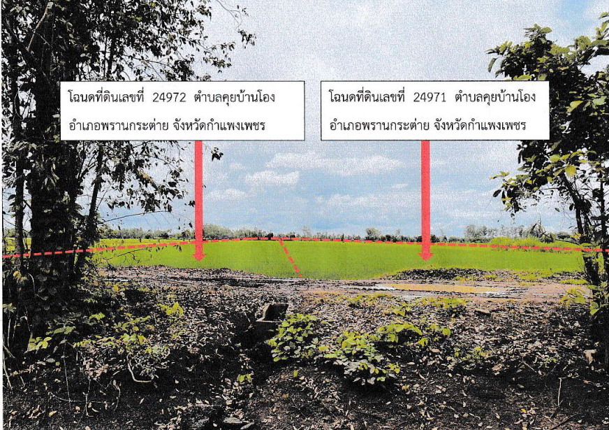 รูปที่ดินว่างเปล่า คุยบ้านโอง พรานกระต่าย กำแพงเพชร