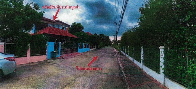 รูปที่ดินพร้อมสิ่งปลูกสร้าง มหาสวัสดิ์ บางกรวย นนทบุรี
