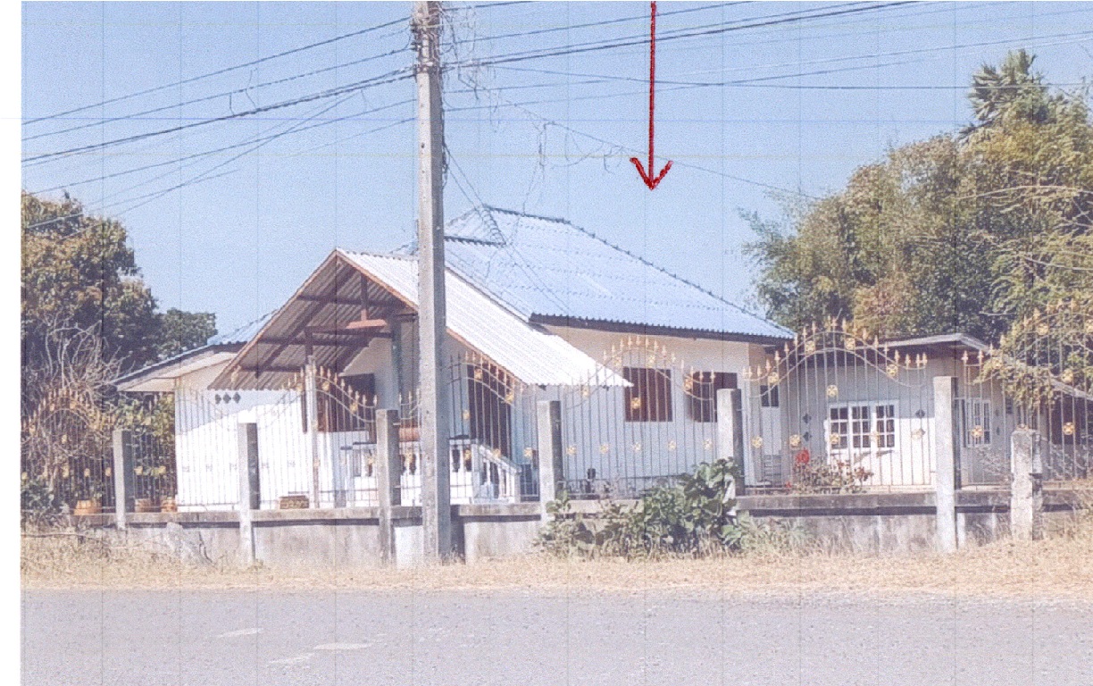 รูปที่ดินพร้อมสิ่งปลูกสร้าง กระเบื้องนอก กิ่งอำเภอเมืองยาง นครราชสีมา