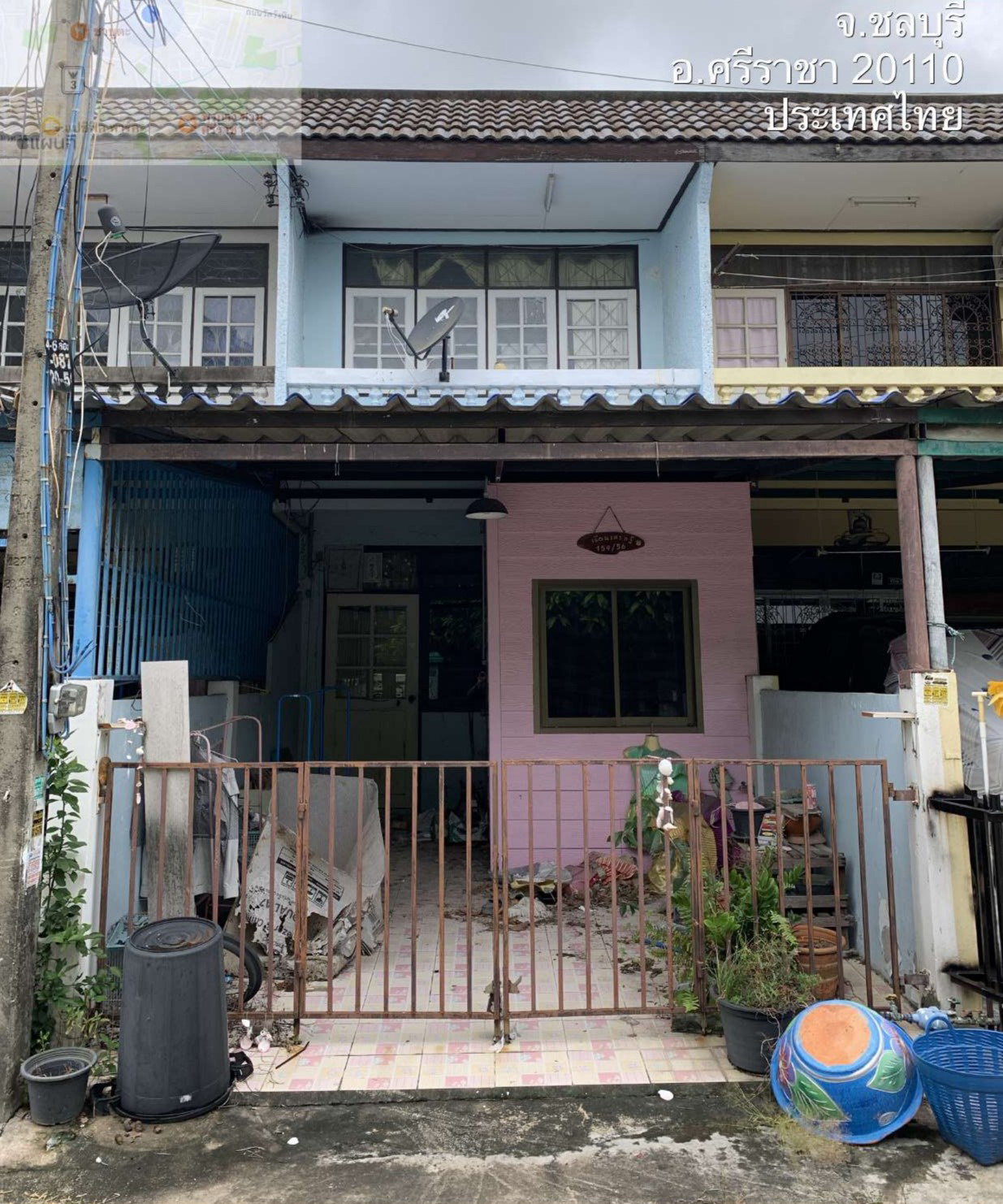 รูปที่ดินพร้อมสิ่งปลูกสร้าง ศรีราชา ศรีราชา ชลบุรี