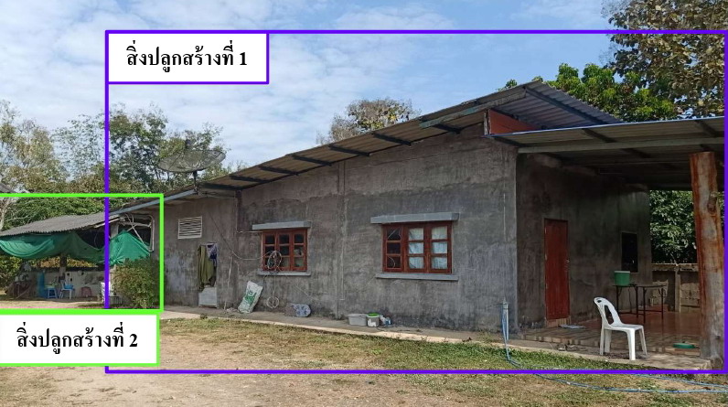 รูปที่ดินพร้อมสิ่งปลูกสร้าง น้ำแพร่ พร้าว เชียงใหม่