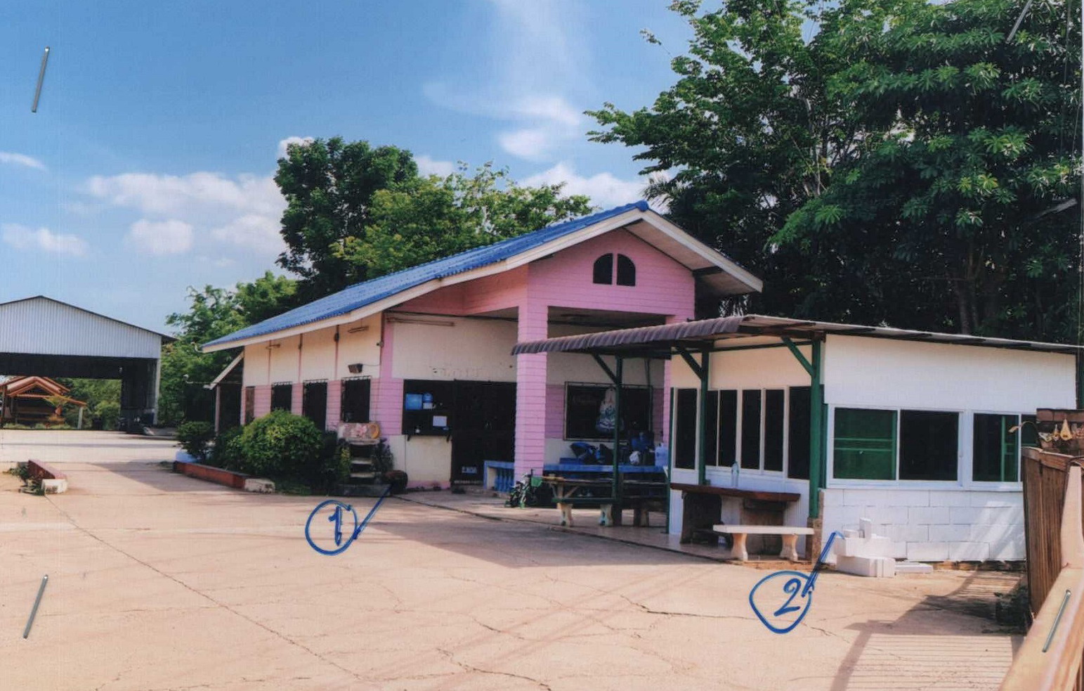 รูปที่ดินพร้อมสิ่งปลูกสร้าง ป่ามะคาบ เมืองพิจิตร พิจิตร