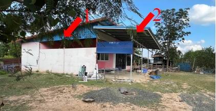 รูปที่ดินพร้อมสิ่งปลูกสร้าง เมืองไผ่ กระสัง บุรีรัมย์