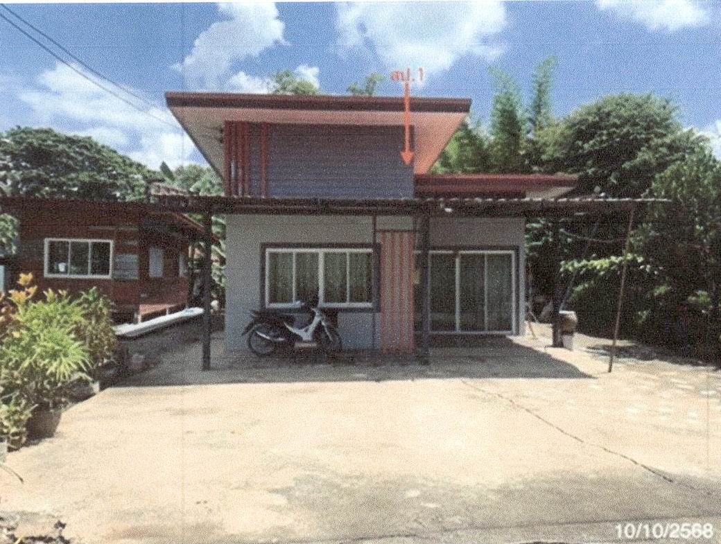 รูปที่ดินพร้อมสิ่งปลูกสร้าง ทุ่งคลี เดิมบางนางบวช สุพรรณบุรี