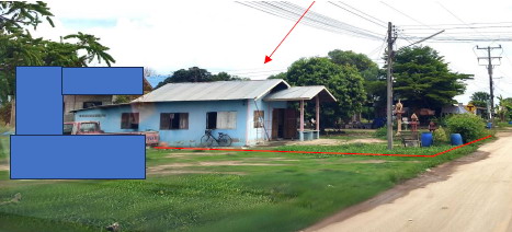 รูปที่ดินพร้อมสิ่งปลูกสร้าง นิคมทุ่งโพธิ์ทะเล เมืองกำแพงเพชร กำแพงเพชร