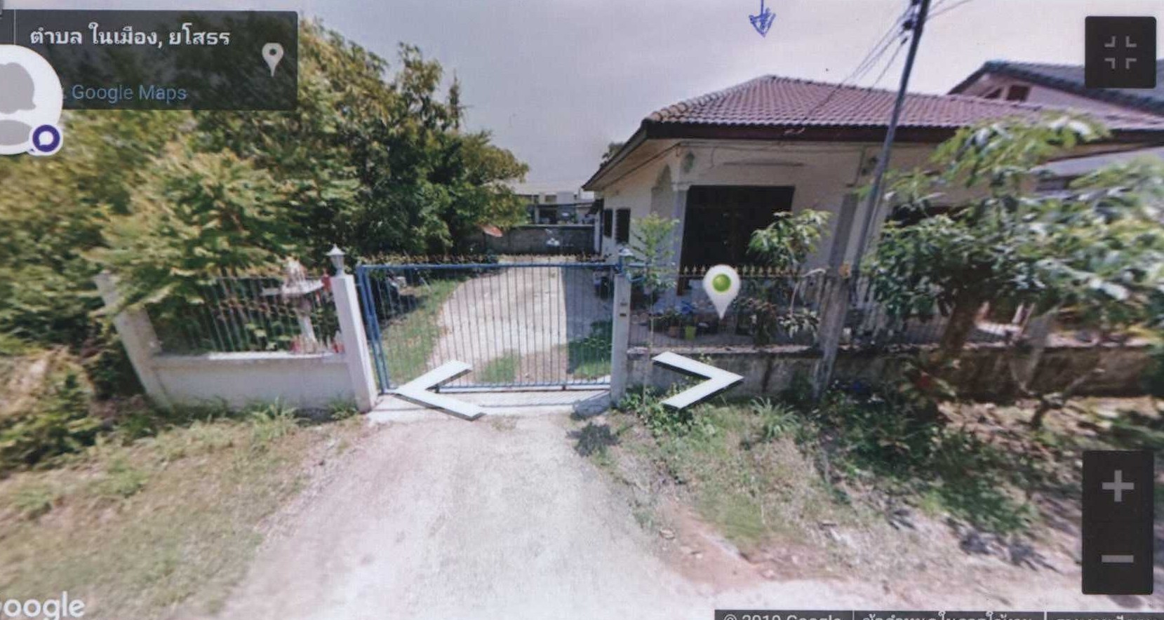 รูปที่ดินพร้อมสิ่งปลูกสร้าง ในเมือง เมืองยโสธร ยโสธร