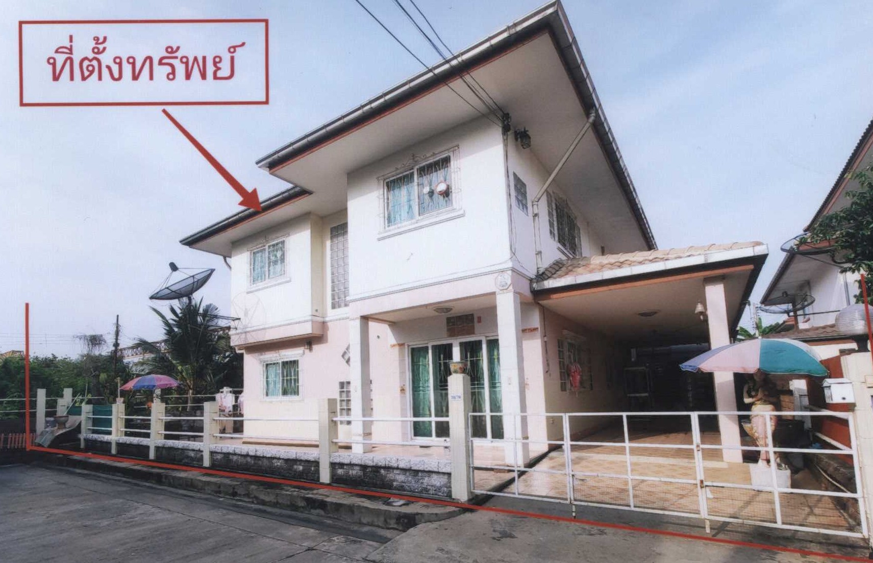รูปที่ดินพร้อมสิ่งปลูกสร้าง สามโคก สามโคก ปทุมธานี