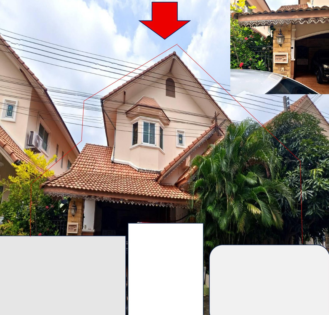 รูปที่ดินพร้อมสิ่งปลูกสร้าง ลาดสวาย ลำลูกกา ปทุมธานี