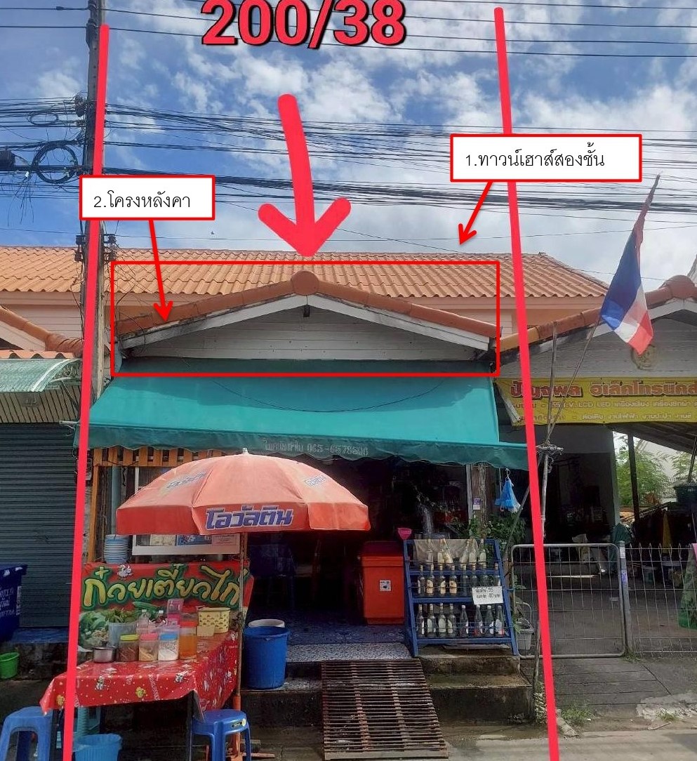 รูปที่ดินพร้อมสิ่งปลูกสร้าง บึงสนั่น ธัญบุรี ปทุมธานี