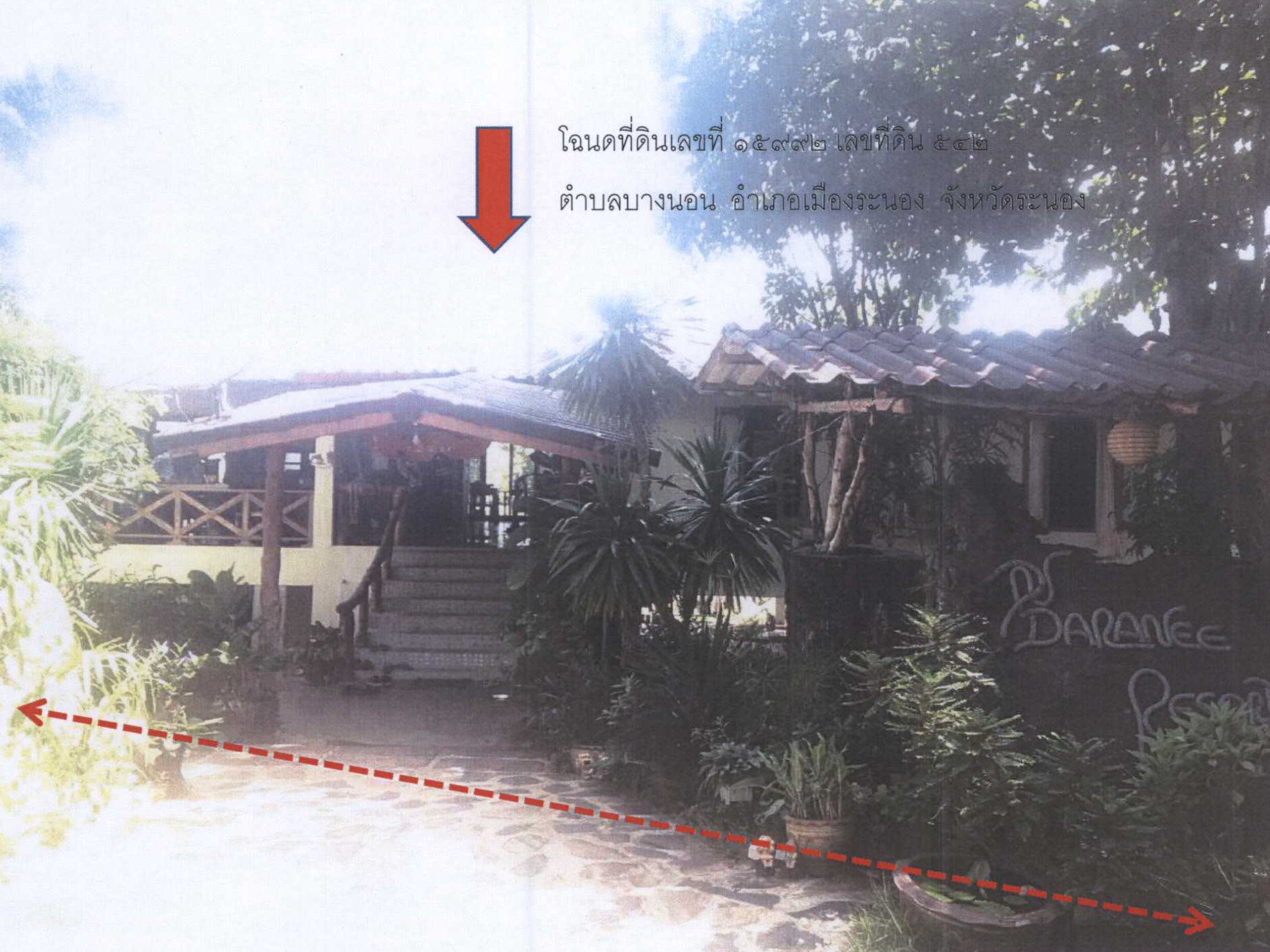 รูปที่ดินพร้อมสิ่งปลูกสร้าง บางนอน เมือง ระนอง
