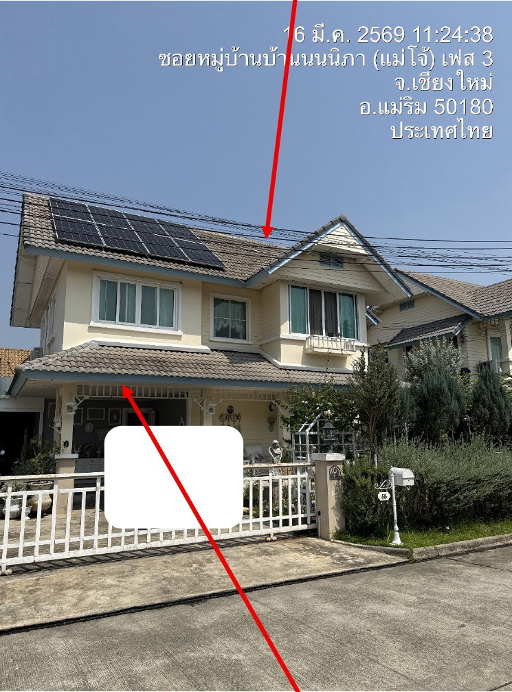 รูปที่ดินพร้อมสิ่งปลูกสร้าง เหมืองแก้ว แม่ริม เชียงใหม่