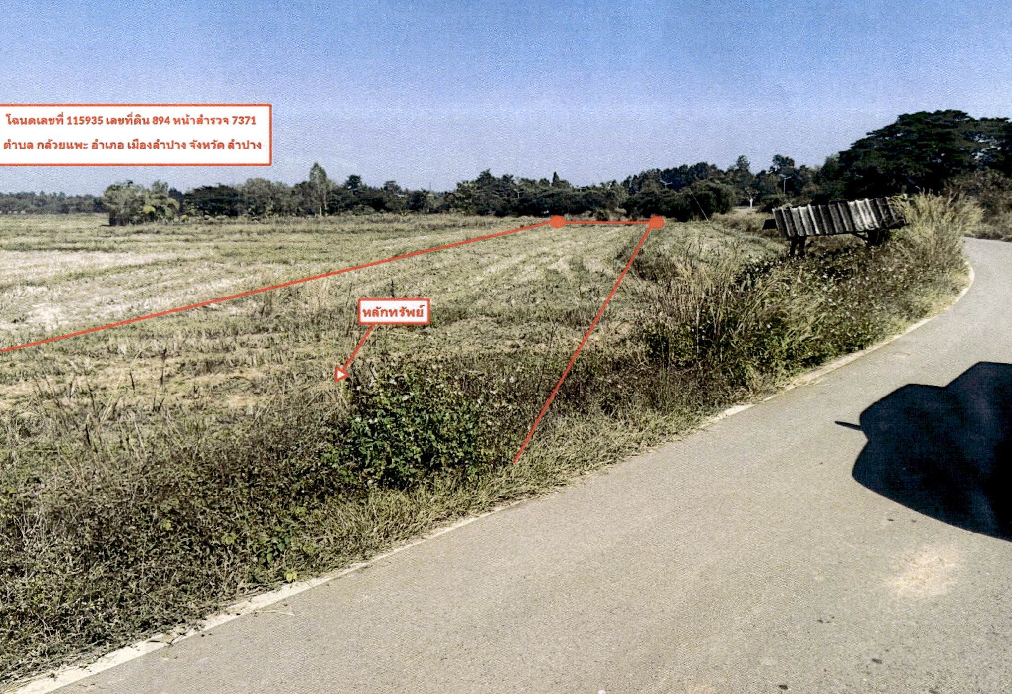 รูปที่ดินว่างเปล่า กล้วยแพะ เมืองลำปาง ลำปาง