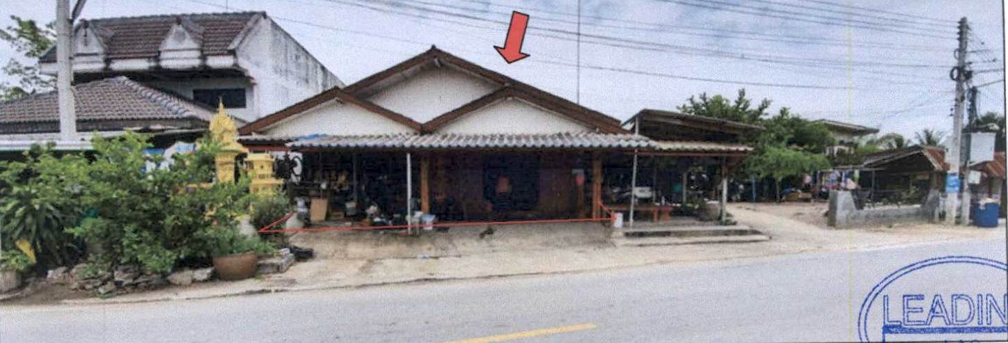 รูปที่ดินพร้อมสิ่งปลูกสร้าง ปากน้ำ เดิมบางนางบวช สุพรรณบุรี